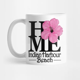 HOME Indian Harbour Beach Pink Hibiscus Mug